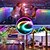 billige LED Lyskæder-Neon LED lys vandtæt WS2811 vævet silikone neon LED lysstrip 12MM 360 graders cirkulært netværkskontroller RGB nylon pool lysstrip fleksibel drømmende farve reb lys dekoration