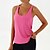 cheap Sports Bras &amp; Vests-Women&#039;s Workout Tank Tops Sports Bra Underwear Low Support Breathable Removable Pad Padded Solid / Plain Color Sport Activewear Black White Gym Fitness Yoga