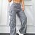 ieftine Pantalonii-Pentru femei Pantaloni Cargo Παντελόνι πεζοπορίας În aer liber Fit regulat Impermeabil Pantaloni Buzunar Talie elastică Negru Cafea Camping / Drumeții Alergat S M L XL