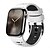 preiswerte Apple Watch-Armbänder-Sportarmband kompatibel mit Apple Watch-Armband 42 mm 44 mm 45 mm 49 mm, robuster Metallverschluss, verstellbares Silikonarmband, Ersatzarmband für iWatch Ultra 2 Serie 9 8 7 SE 6 5 4