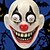 billige Wearables &amp; Dress-Up-Halloween klovnemaske til voksne realistiske uhyggelige kostumer plastik ansigtsmaske, gyserforårsmaske med øjenspringer, uhyggelig joker ansigtsmaske til halloweenfest, hjemsøgt hus, sjove
