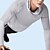 voordelige Bovenkanten-Voor heren Performance-shirt Sport T-shirt Lange mouw Capuchon Kleding Bovenlichaam Buiten Sneldrogend Zweetafvoerend anti-geur Ademend Polyester Donker Grijs Blauw Licht Grijs Vissen Tennis Hardlopen