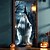 billige Halloween dørcovers-Halloween Dør Covers Spøgelse Dør Tapestry Dør Gardin Dekoration Baggrund Dør Banner til Forhenget Landhus Ferie Fest Indendørs Udendørs Dekorationsforsyninger