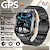 abordables Montres connectées-X5 Montre intelligente 1.96 pouce Smartwatch Montre Connectée Bluetooth Rappel d&#039;appel Moniteur d&#039;Activité Moniteur de Fréquence Cardiaque Rappel sédentaire Trouver mon Appareil Compatible avec