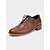 baratos Sapatos Oxford de mulher-Sapatos Oxford Brogue Marrons Femininos com Salto Baixo - Sapatilhas com Cadarço em Estilo Britânico Retro para Estudantes Universitários e Uso no Escritório, Ideais para Trajes de Outono e Caminhadas