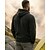 voordelige Bovenkanten-Voor heren Sporthoodie Lange mouw Capuchon Kleding Bovenlichaam Buiten Zacht Polyester Donker Grijs Zwart Wit Tennis Golf Hardlopen