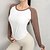 abordables Tops de yoga-Mujer Ropa de Deporte Cuello Barco Secado rápido Eslático Transpirable Empalme Manga Larga Deportes Bloque de color Camiseta por Gimnasio Danza De Deporte Ropa de Deporte