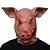 billige Wearables &amp; Dress-Up-Halloween uhyggelig grisehovedmaske til voksne, realistiske skræmmende kostumer i latex, horror-fuldhoved grisemaske til hjemsøgt hus, cosplay og maskeradefestdekorationer