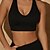billiga Set och One-Pieces-Dam 2 delar Sport BH Träningsset Yogakläder Ensfärgat Träningsdräkter ArmyGreen Svart Gymträning Hög midja Stretch Andningsfunktion Ärmlös Sport Sportkläder Smal