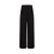 abordables Fondos-Pantalones de verano de talla grande para mujer, 100% algodón, informales, hasta el tobillo, cintura alta, color liso, cordón ajustable, pierna ancha, cómodos, de secado rápido, suaves, microelásticos, negros, blancos, azul marino oscuro, marrones, verano
