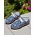 voordelige Damesinstappers &amp; loafers-dames casual schoenen met veters en print – lichtgewicht bootschoenen voor picknicks in de tuin, wandelingen in het park en bezoeken aan boerderijen in de buitenlucht