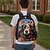 cheap Kids &amp; Teen Backpacks-Kid's Custom Photo School Backpack with Reflective Safety Strips, Multi-Compartment Storage, and Luggage Strap – Personalized Bookbag for Kids, Travel, and Daily School Use