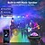 baratos luzes do projetor de galáxia estrela-Presentes Projetor Estrela Luz Galáctica Projetor com Alto-Falante Bluetooth Projeções Dinâmicas Multicor Projetor de Luz Noturna para Crianças Adultos Luzes Espaço Quarto