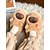 cheap Women&#039;s Slippers &amp; Flip-Flops-Women&#039;s Plush Capybara Bear Slippers – Warm Fleece Indoor Shoes with Cute Animal Design for Home, Bedroom and Cozy Winter Days