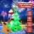 abordables lumières de Noël en plein air-1 pc 0.6 W Gonflable de Noël Gonflable Blanc Chaud 12 V 12 Perles LED Noël