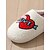 abordables Claquettes et tongs femme-Chaussons en peluche pour femmes en forme de cœur – Chaussons d&#039;intérieur chauds et moelleux pour l&#039;hiver, la Saint-Valentin, la chambre et les vêtements d&#039;intérieur douillets