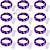 cheap Battery String Lights-12 Pcs 2M/7FT 20 LED Beams Fairy String Lights  Halloween Wedding Valentine's Day Holiday Decoration Copper Wire Light String Gift Box Decoration CR2032 * 2 Battery DIY