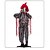 baratos Halloween-Estatueta de palhaço de Halloween segurando uma faca de açougueiro, sala secreta de casa mal-assombrada, sensor elétrico iluminado, acessório decorativo