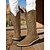 preiswerte Cowboy &amp; Western Stiefel-braune bestickte Western-Arbeitsstiefel für Damen – Cowboystiefel mit quadratischer Spitze für Rancharbeit, Wüstenwanderungen und Arbeiten auf dem Bauernhof