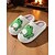abordables Claquettes et tongs femme-Chaussons blancs en fausse polaire pour femme avec joli motif corgi – chaussures d&#039;hiver confortables pour la maison, la chambre et le salon