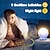 abordables luces del proyector galaxia estrella-Proyector de luz nocturna oceánica luces decoración de habitación pulpo juguetes para niños Rotación 360 Proyección de océano y estrellas  luna 17 modos de luz 9 canciones de cuna control remoto