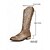 baratos Cowboy &amp; Western Boots-Botas de cowboy femininas estilo western, cano médio, couro sintético vermelho com bordado branco, zíper lateral e salto baixo, ideais para festivais de música country, trajes de rodeio e streetwear casual de outono