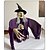 economico Halloween-Nuovo arrivo di Halloween, set di statuine di streghe genitori e figli con spina di terra e piccola strega luminosa per la decorazione dell'atmosfera del giardino