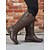 abordables Botas para montar-Botas negras extra anchas hasta la rodilla para mujer con cremallera lateral y hebilla: botas de montar clásicas informales para el trabajo, viajes y atuendos al aire libre.