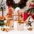 cheap Collectible Figurines-Christmas Plush Decoration Gingerbread Man Plush Doll Hanging Leg Design Christmas Cookie Man Stuffed Ornament Festive Holiday Window Display Decoration Christmas Party Home Decor Gift