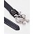 abordables Accessoires d&#039;Halloween-Ceinture unisexe en cuir synthétique avec tête de mort pour Halloween – boucle en cristal avec tête de mort et os croisés – idéale pour les costumes d&#039;Halloween et les tenues décontractées