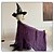 economico Halloween-Nuovo arrivo di Halloween, set di statuine di streghe genitori e figli con spina di terra e piccola strega luminosa per la decorazione dell'atmosfera del giardino