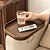 abordables Suministros para el hogar-Mesa auxiliar plegable con brazo de sofá de bambú estilo art déco, mesa auxiliar portátil con clip, estructura de metal, no necesita electricidad, estante para bebidas de bambú marrón para sofás y