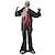 economico Halloween-animatronics di Halloween, lupo mannaro attivato dal suono con occhi luminosi e suoni spaventosi, gigantesca decorazione animata per esterni di Halloween, accessorio da uomo
