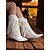 baratos Cowboy &amp; Western Boots-Botas de cowboy femininas de couro sintético marrom com franjas – botas de cano médio bordadas com estilo western, bico quadrado e salto baixo, estilo boho country para rodeios, festivais de música e trajes de outono-inverno