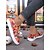 abordables Para mujeres-Calavera naranja de Halloween para mujer &amp;Zapatillas de lona con estampado de rosas y calabazas: zapatos casuales con cordones para la calle en otoño &amp;fiestas de disfraces
