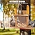 cheap Camping Equipment-Squirrel Feeder, Wall Mounted Wooden Sturdy Structure Backyard Squirrel Canteen, Damp Proof Outdoor Log Squirrel Feeding Box for Garden, Tree