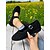 baratos Sapatilhas de mulher-sapatilhas mary jane vermelhas femininas com tira de fivela ajustável, sola antiderrapante confortável, roupa casual e festiva de natal