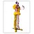 preiswerte Halloween-Halloween elektrischer Sensor stehender Clown Ornament Spukhaus Party leuchtende schwingende dekorative Requisite
