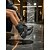 abordables Cowboy et bottes occidentales-Bottines en similicuir noir pour femme avec bordure cloutée, bride à boucle et coutures western, chaussures de mode urbaine tendance