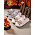 abordables Pour les femmes-Chaussons d&#039;intérieur pour femmes pour Halloween – Chaussures d&#039;intérieur douillettes doublées de polaire avec un joli imprimé sorcière et fantôme, chaussures plates douces et antidérapantes pour la maison d&#039;automne et les cadeaux de vacances