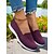 abordables Baskets femme-Baskets Flyknit à enfiler pour femme – chaussures plates légères et respirantes pour la marche, le shopping et les vacances
