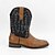 ieftine Cizme Cowboy &amp; Western-Cizme de călărie pentru bărbați, cu vârf pătrat, fără mâneci, stil western, pentru purtare zilnică, fără mâneci