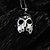 baratos Halloween-Colar com pingente de máscara de terror - joia gótica ousada de liga durável para homens &amp;mulheres, presente de Halloween estilo hip-hop punk, traje casual o ano todo, acessórios góticos, acessório de