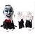 abordables Halloween-Halloween vampire comte zombie prise de terre maison hantée pièce secrète cour extérieure atmosphère d'horreur lumineuse sol fantôme décoration