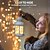 cheap Battery String Lights-10 Pcs 5M/16.4FT 50LED Beads Fairy String Lights Halloween  Wedding Valentine's Day Party Indoor and Outdoor Atmosphere Decoration Light String AAA Battery Box Timer Function