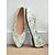 ieftine Pantofi Joși de Damă-Pantofi de damă cu vârful ascuțit, din satin, cu broderie florală - pantofi eleganți de inspirație vintage, pentru ținute casual și petreceri cu ceai