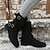 baratos Calçado-Vintage Botas Longas Fantasia Mulheres Formal Férias Casual Adulto Outono Inverno