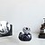 abordables Halloween-Canard punk gothique en résine, canards d&#039;Halloween, canard rock, canard punk des années 80, figurine de canard effrayante à collectionner, jouets de bain canard foncé, cadeaux, objets de collection,