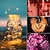 cheap Battery String Lights-12 Pcs 2M/7FT 20 LED Beams Fairy String Lights  Halloween Wedding Valentine's Day Holiday Decoration Copper Wire Light String Gift Box Decoration CR2032 * 2 Battery DIY