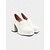 abordables Chaussures sans lacet et mocassins femme-Mocassins à plateforme noirs pour femmes - Chaussures rétro à talons épais et à enfiler pour le bureau, le style urbain et les tenues d&#039;inspiration vintage